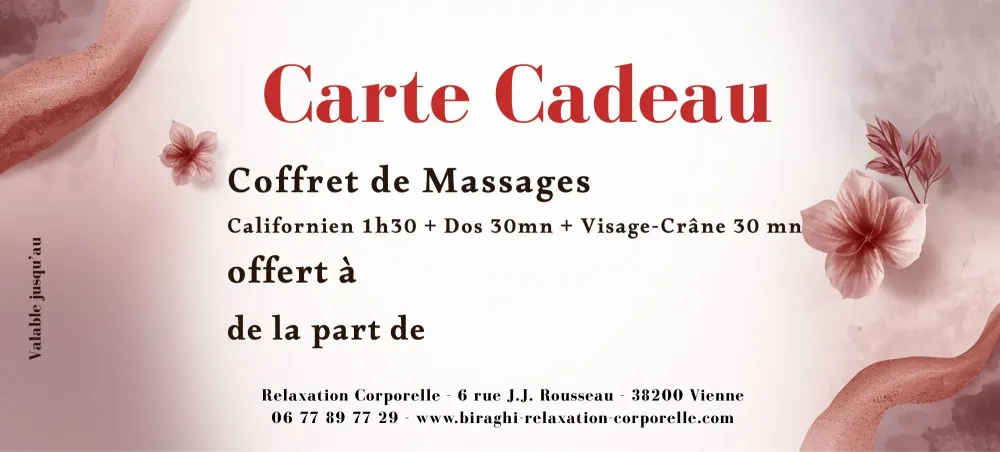 Carte Cadeau Coffret 1